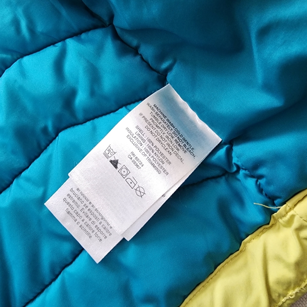 Columbia hooded jacket kids medium 10/12 - Picture 9 of 12